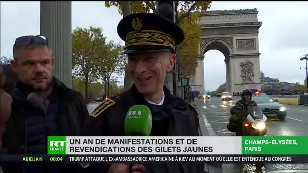 Acte 53 : un dispositif de sécurité important, notamment sur les Champs-Élysées