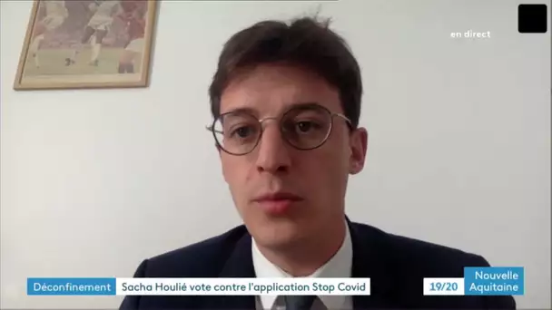 Sacha Houlié vote contre StopCovid, l’application pour lutter contre la propagation du Coronavirus