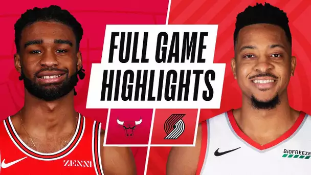 CHICAGO BULLS at PORTLAND TRAIL BLAZERS | FULL GAME HIGHLIGHTS | JANUARY 5, 2021