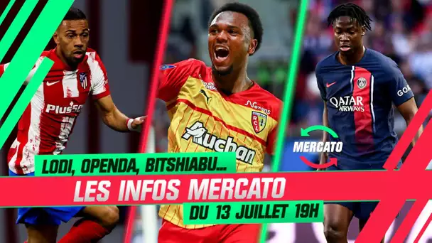 Lodi, Bitshiabu, Openda, Diaby ... Les infos mercato RMC Sport du 13 juillet