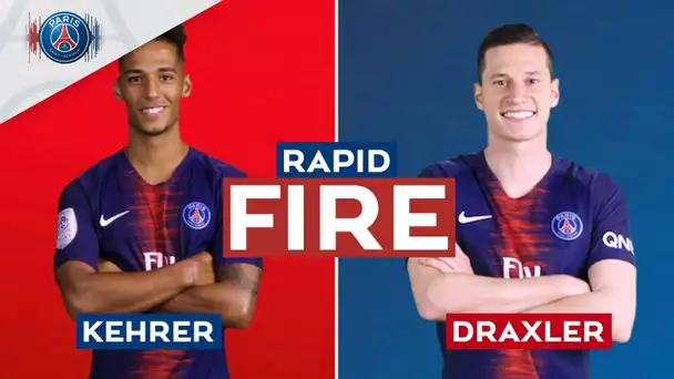 RAPID FIRE 🔥 - EPISODE 1 with Julian Draxler & Thilo Kehrer