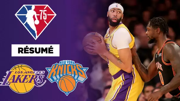 Résumé NBA VF : Los Angeles Lakers @ New York Knicks