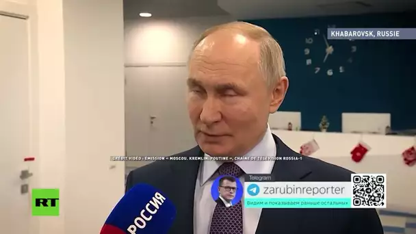 Poutine : « Nous renforçons actuellement notre pays dans tous les domaines »