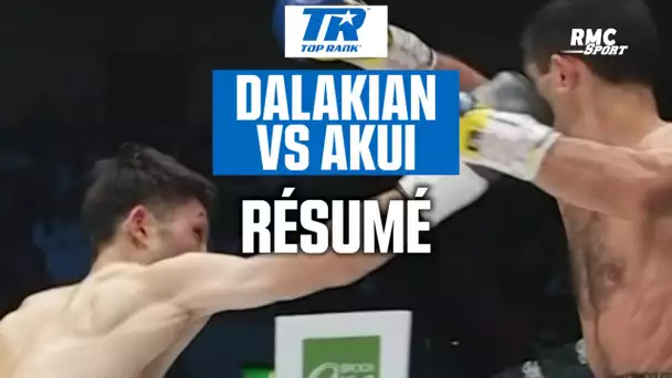 Résumé Top Rank : Akui fait tomber Dalakian