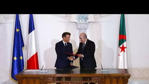 Paris - Alger : la réconciliation : une déclaration commune pour relancer les relations