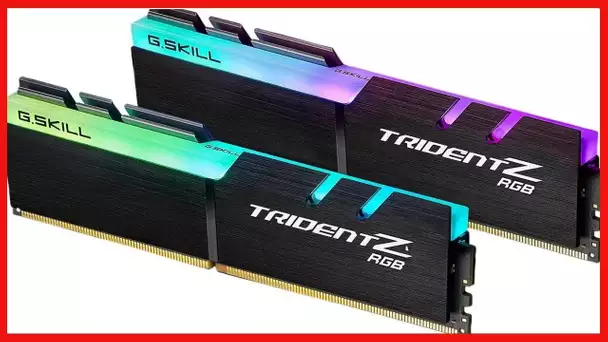 G.Skill Trident Z RGB Series 64GB (2 x 32GB) 288-Pin SDRAM (PC4-28800) DDR4 3600 CL18-22-22-42 1.35V