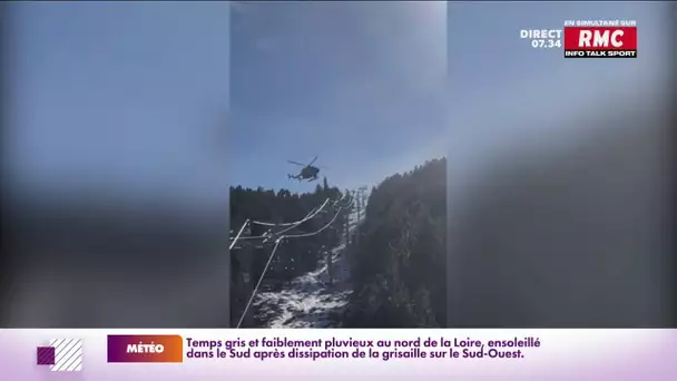 Pyrénées-Orientales : des skieurs sont restés bloqués pendant plus de deux heures sur un télésiège