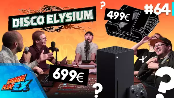 On joue à Disco Elysium et Duel de specs entre XBox Series X et PS5 | Lunch Play EX #64