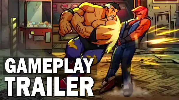 Streets of Rage 4  : MAX THUNDER Gameplay Trailer (Mr X Nightmare DLC)