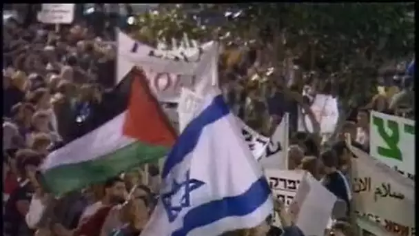 Manifestation pour le paix en Israël