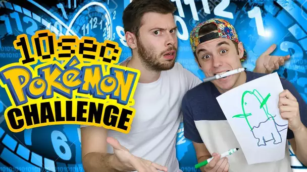 10 SEC POKEMON CHALLENGE - avec Dallas