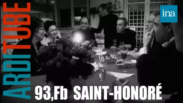 Dîner Mistral avec Jean-Pierre Foucault chez Thierry Ardisson au 93, FB saint-Honoré | INA Arditube