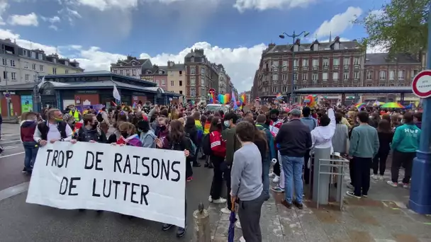 Marche des fiertés de Rouen le 22 mai 2021