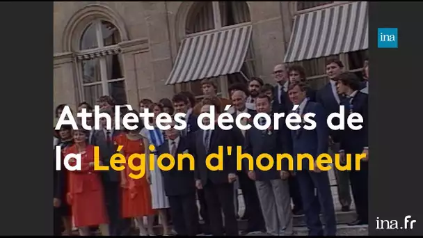 La Légion d’honneur, c’est aussi une affaire de sport | Franceinfo INA