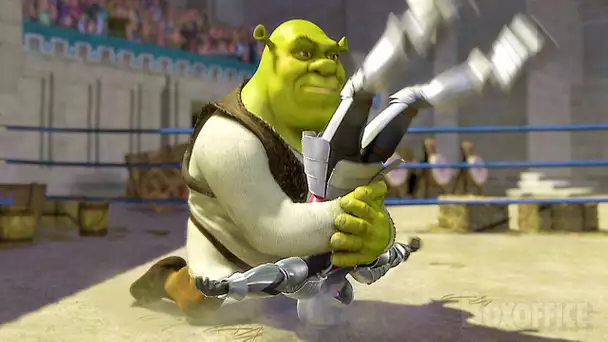 Combat dans la boue avec un ogre | Shrek | Extrait VF