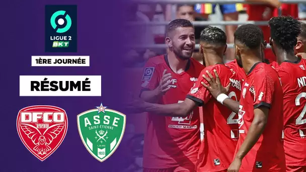 Résumé : Saint-Etienne vaincu par Dijon pour son retour en Ligue 2 !