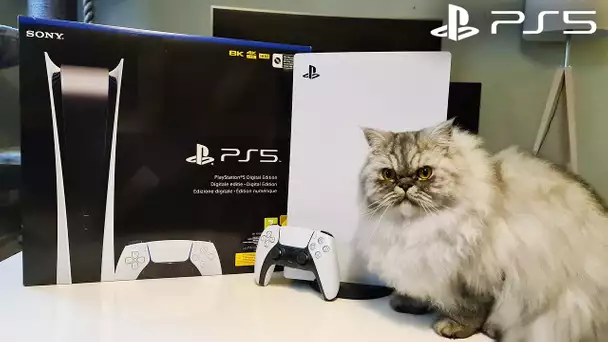 PLUS DE *PS5* EN STOCK MAIS ... ELLE EST LA ! (DEBALLAGE PS5 AVEC MON CHAT + MES 9 PLAYSTATIONS)