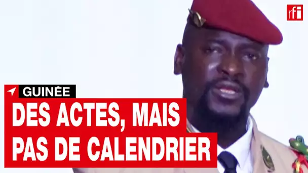 Guinée : malgré l'ultimatum de la Cédéao, toujours pas de chronogramme de transition • RFI