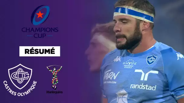 🏆🏉 Résumé - Champions Cup : Défaite frustrante pour Castres face aux Harlequins