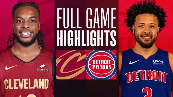 CAVALIERS at PISTONS | FULL GAME HIGHLIGHTS | March 1, 2024