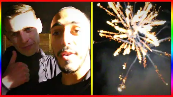 JE FAIS PETER UN FEU D'ARTIFICE POUR LE RÉVEILLON DE NOEL ET L’ANNIVERSAIRE DE LIA AVEC LE BOF !