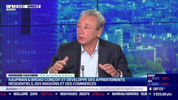 Nordine Hachemi (Kaufman&Broad ) : Un chiffre d'affaires en baisse de 36% avec la crise