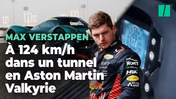 Le pilote de F1 Max Verstappen filmé en excès de vitesse sur l’A8 à bord d’une Aston Martin Valkyrie