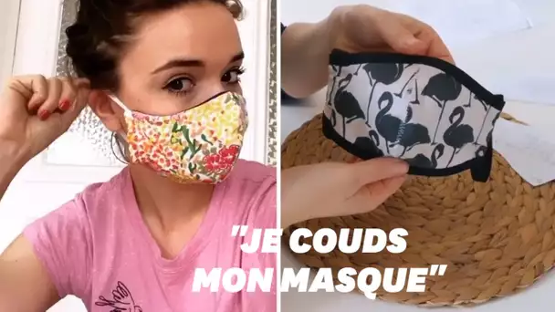 En plein coronavirus, comment réaliser un masque en tissu soi-même?