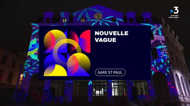 Fête des lumières de Lyon 2021 : Nouvelle vague sur la gare de Saint-Paul
