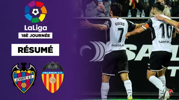 Résumé : Guedes et Soler renversent un derby de Valence complètement fou