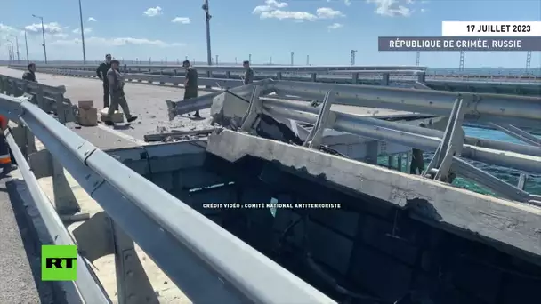 Situation au pont de Crimée : le Comité national antiterroriste publie une vidéo