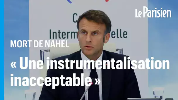 Mort de Nahel : Macron « appelle tous les parents à la responsabilité »