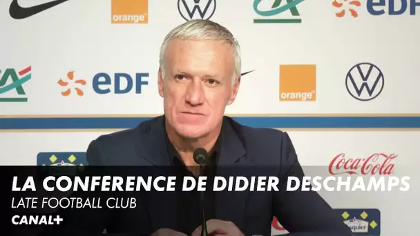 La conférence de presse de Didier Deschamps après France / Afrique du Sud