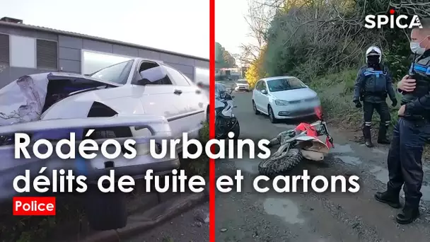 Rodéos urbains et délits de fuite : chaos sur la route