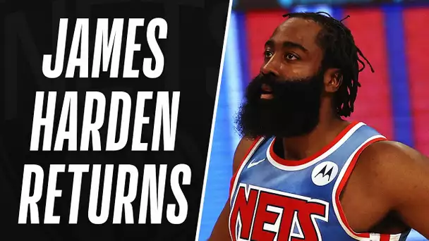 James Harden Returns in the Nets WIN! 💥