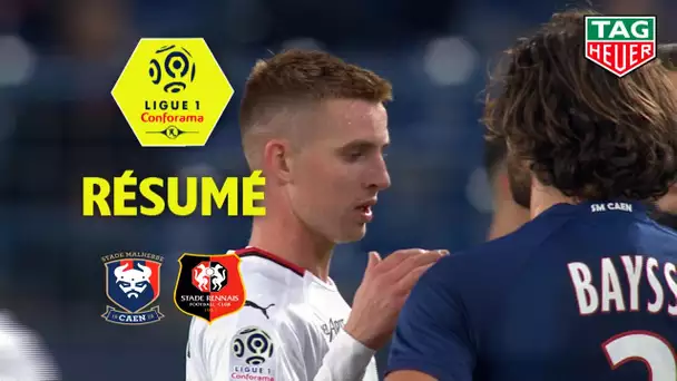 SM Caen - Stade Rennais FC ( 1-2 ) - Résumé - (SMC - SRFC) / 2018-19