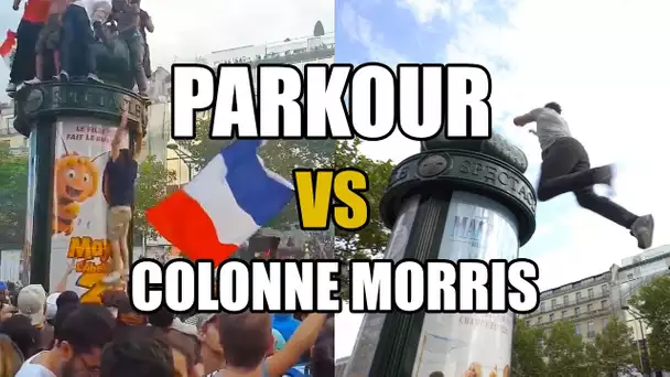 FAIL : comment grimper une Colonne Morris avec Clément Dumais ! (COUPE DU MONDE)