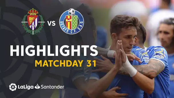 Highlights Real Valladolid vs Getafe CF (1-1)