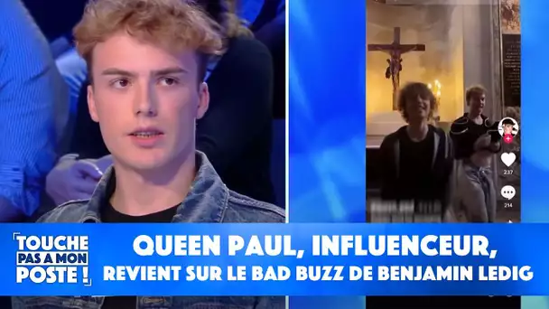 Queen Paul, influenceur, revient sur le bad buzz de Benjamin Ledig