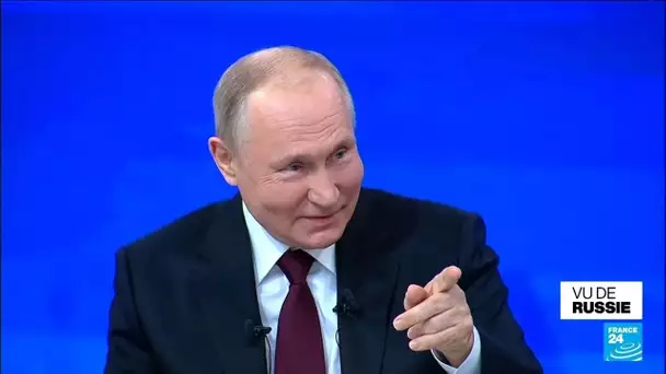 "Bilan annuel" de Vladimir Poutine : le spectacle des solutions • FRANCE 24