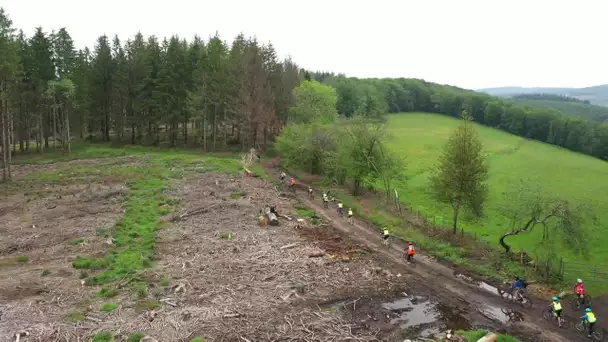 De Bibracte à Alésia : l'école en VTT (épisode 1)