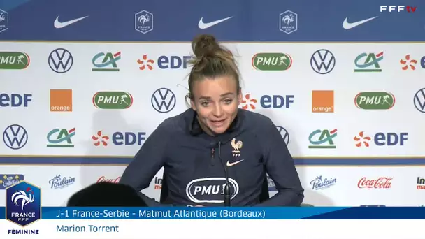 La conférence de presse des Bleues en direct (16h30) I Équipe de France Féminine 2019