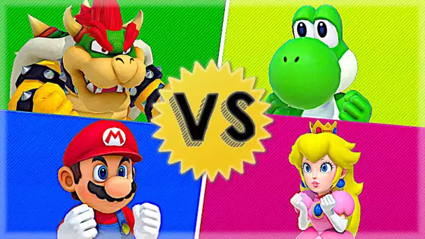 BOWSER ET MARIO VS YOSHI ET PEACH ! MODE MAITRE DUO SUPER MARIO PARTY