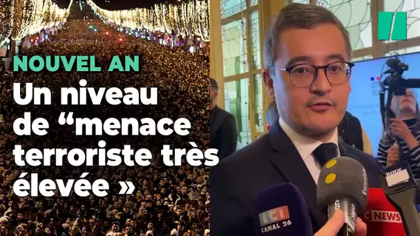 Nouvel an : le niveau de "menace terroriste" est "très élevée" selon Gérald Darmanin