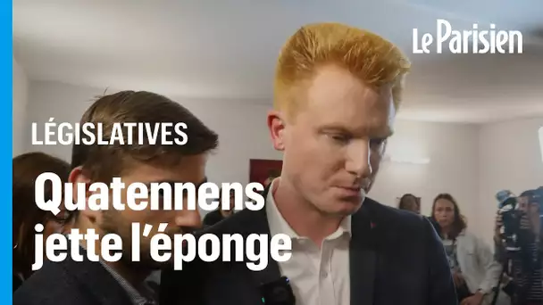 Investi par LFI, Adrien Quatennens retire sa candidature face aux « pressions »