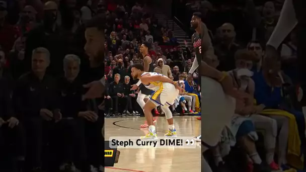 INSANE pass by Stephen Curry! 🔥 | #Shorts