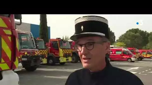 Incendie Camp de Canjuers : les détails du Colonel Frédéric Gosse, dir. dép. adj. SDIS 83 ce 21 juin