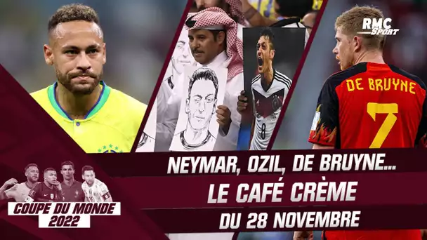 Coupe du monde 2022 : Neymar, Belgique, Ozil... Le café crème du 28 novembre
