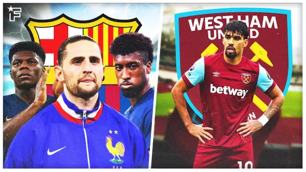 Le Barça VISE une STAR des bleus, Paqueta SORT DU SILENCE sur l'affaire des paris | Revue de presse