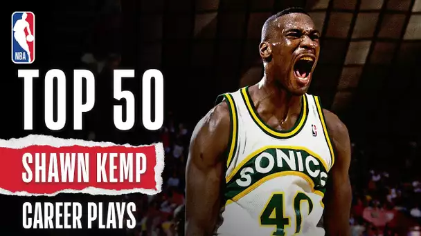 Shawn Kemp's 50 BEST Plays | NBA Career Highlights